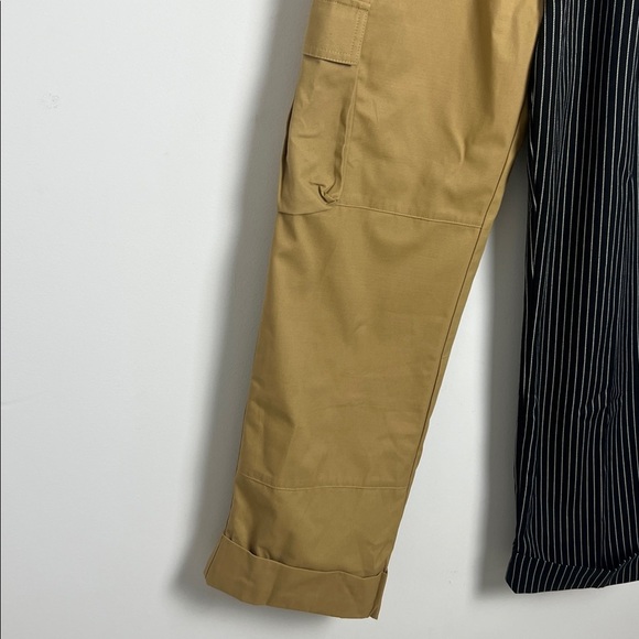 NEW Choosy Women's Size 4 Day And Night Two-Tone Color Block Pants High Rise - Picture 8 of 13